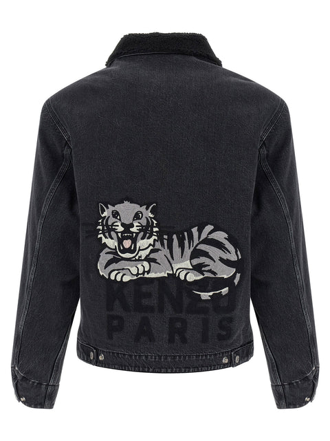 Kenzo Happy Tiger Denim Jacket