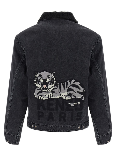 Kenzo Happy Tiger Denim Jacket