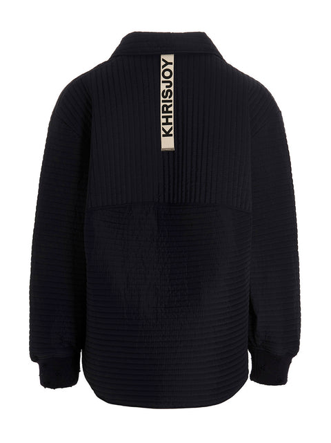 Khrisjoy Chore Quilted Stripes Down Jacket