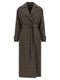 Kiton Chevron Wool Coat