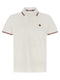 Moncler Tricolor Trim Polo Shirt