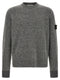 Stone Island 5100050 Crew Neck Sweater With Logo Badge