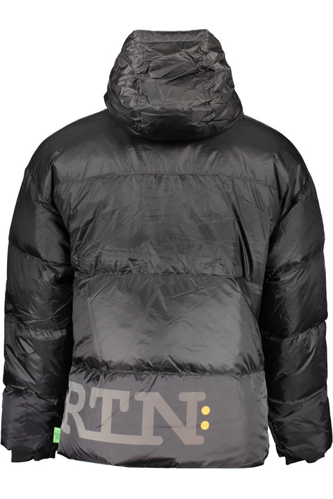 LA MARTINA MEN'S BLACK DOWN JACKET-Giubbotti e Giacche-LA MARTINA-BLACK-XL-Urbanheer