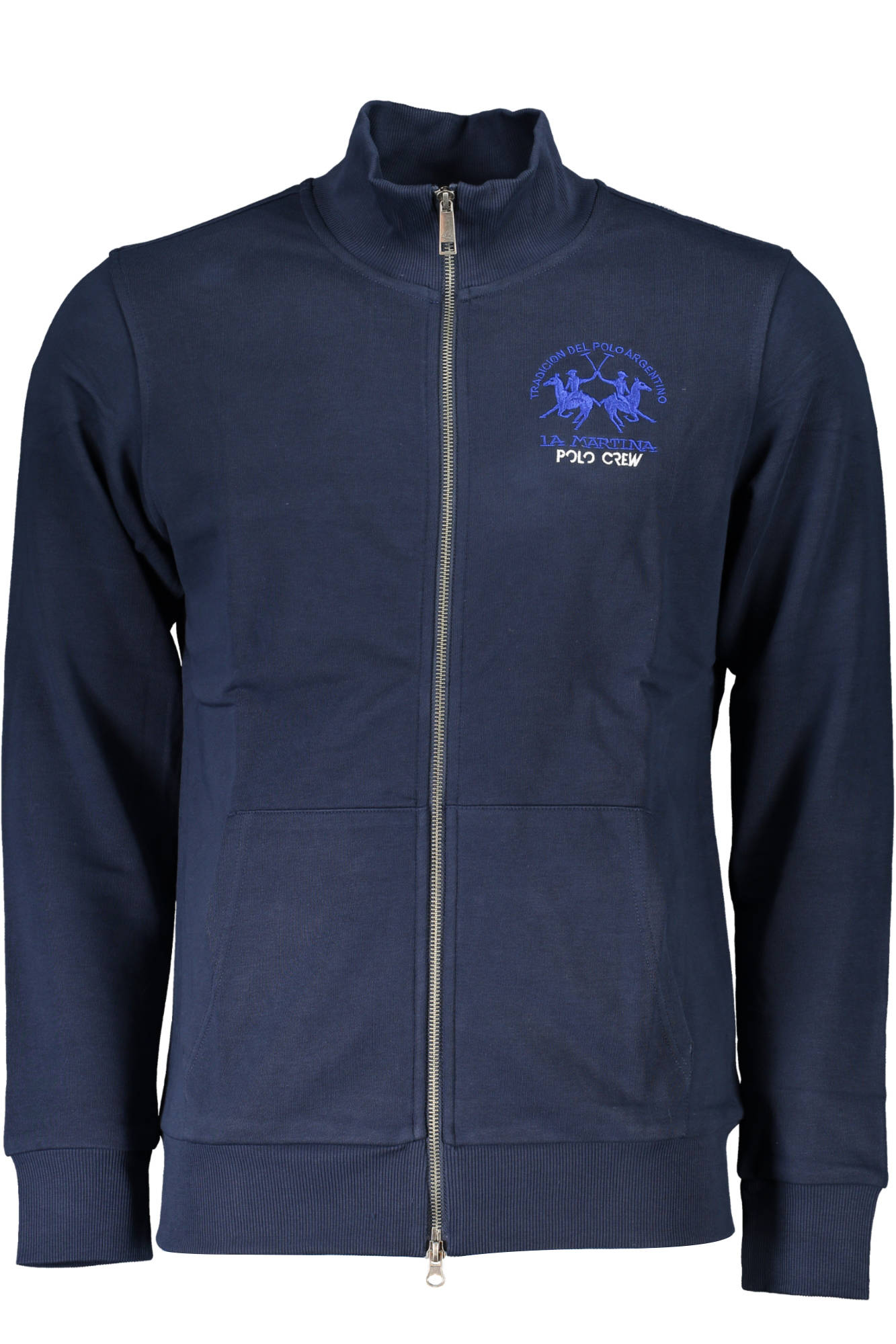 LA MARTINA MEN'S BLUE ZIPPED SWEATSHIRT from LA MARTINA exclusive