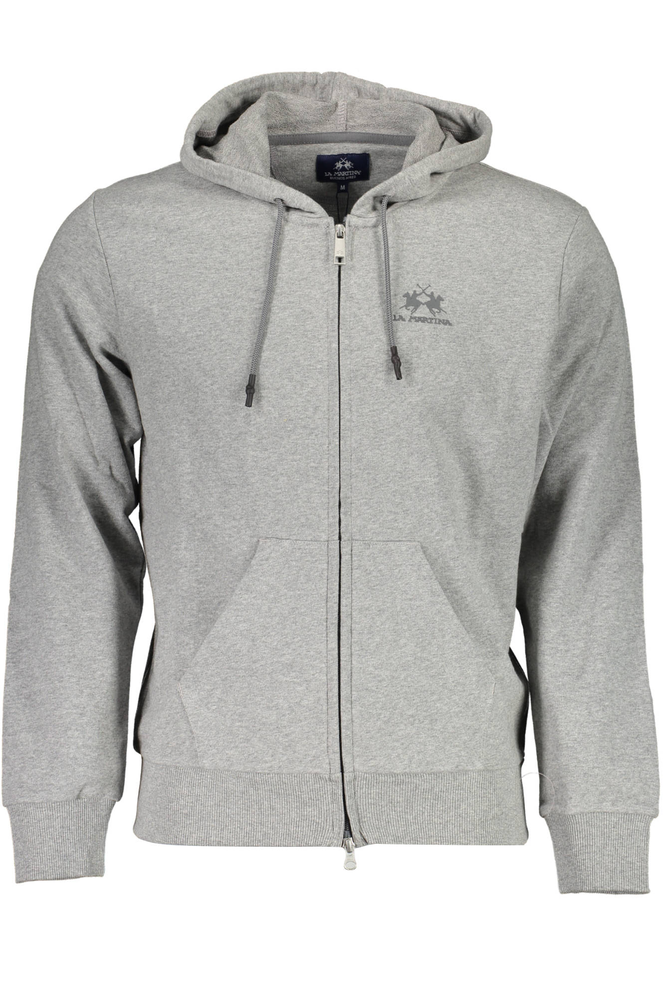 LA MARTINA MEN'S GRAY ZIP SWEATSHIRT from LA MARTINA exclusive at