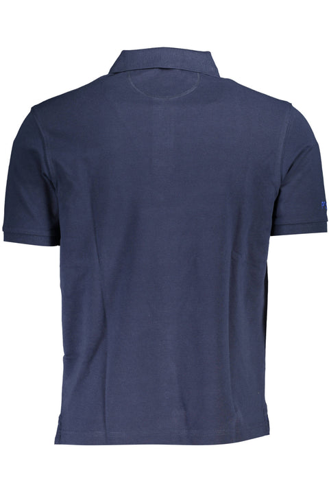 LA MARTINA POLO SHORT SLEEVE MAN BLUE-Polo-LA MARTINA-BLUE-M-Urbanheer