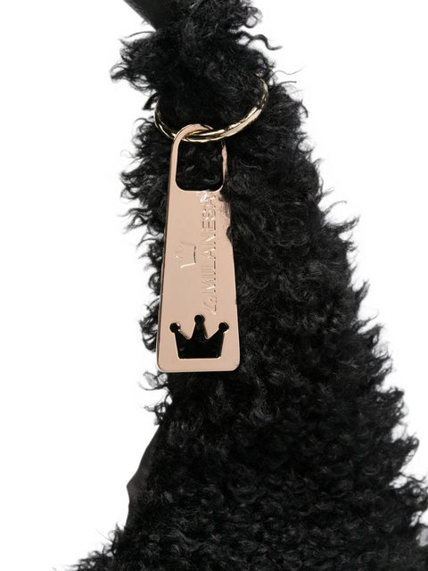 La Milanesa Oprah Faux-Shearling Bag
