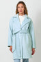 Lapel Collar Robe Coat Blue Breeze-Coat-Mystree-S-Urbanheer