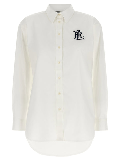 Lauren Ralph Lauren Monogram Embroidery Shirt