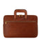 Leather Briefcase Laptop Bag - Brave New World Cognac-Tote Bag-Time Resistance-Cognac-Urbanheer