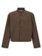 Lemaire Brown Korean Collar Jacket