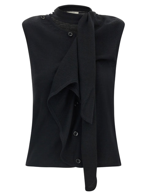Lemaire Draped Panel Vest