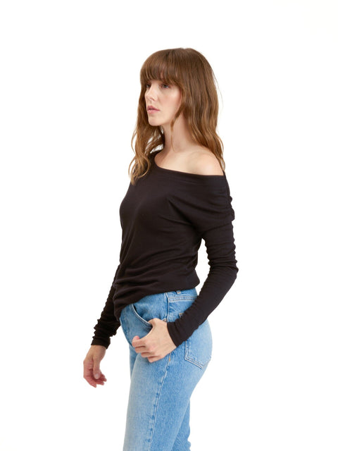 Leoni Feather Rib Long Sleeve