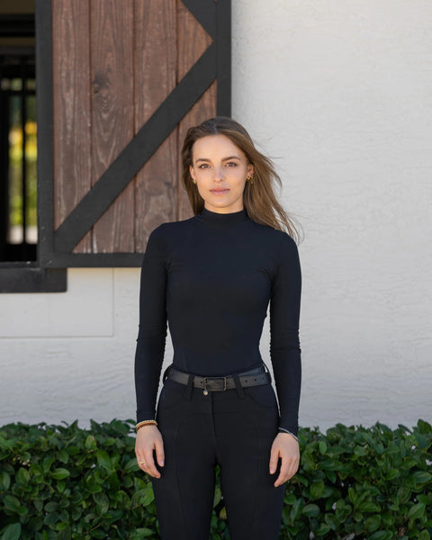 Lightweight Long Sleeve Black-TOP-Yagya-XXS-Urbanheer