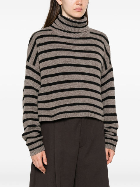 Lisa Yang Zerlina Cashmere Turtle-Neck Sweater