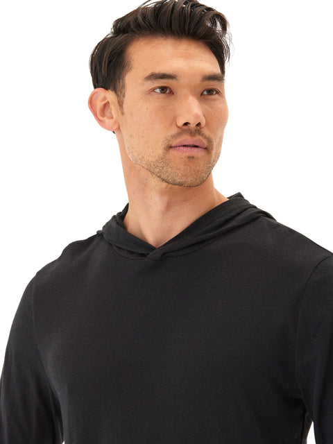 Long Sleeve Triblend Tee Shirt Hoodie