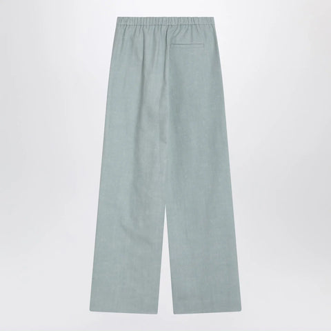 LouLou De Saison Gray fog pants in cotton blend