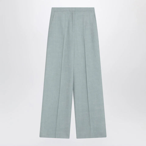 LouLou De Saison Gray fog pants in cotton blend