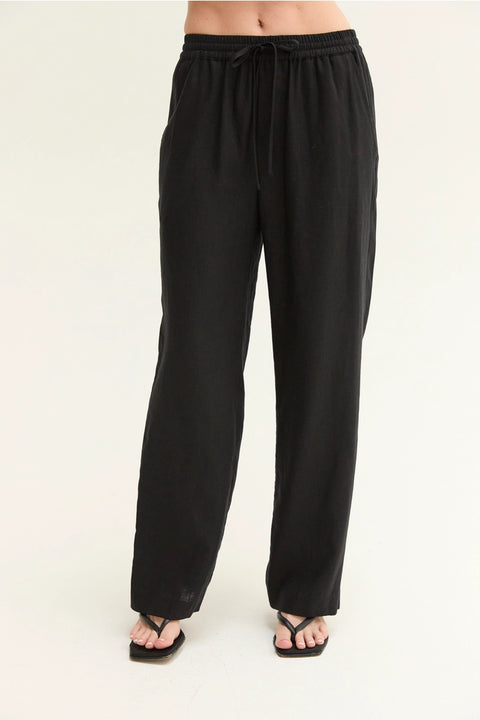 Lyra Linen Blend Easy Wear Pants