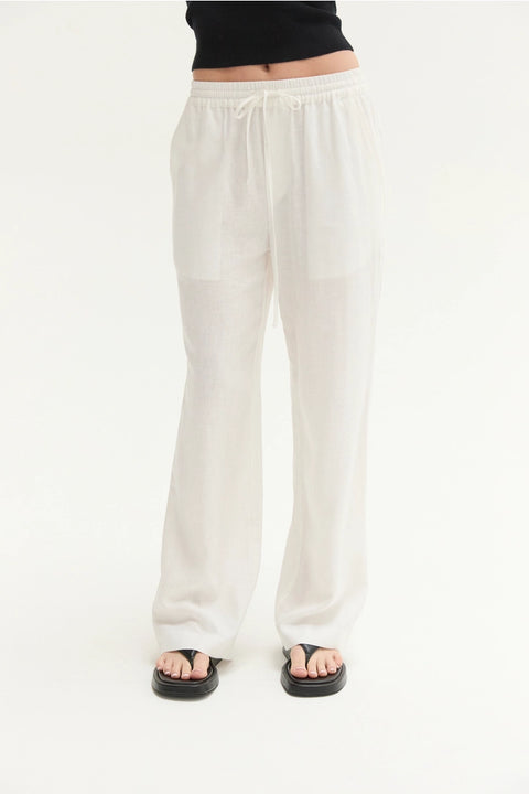 Lyra Linen Blend Easy Wear Pants