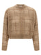 Brunello Cucinelli Sequin Check Sweater