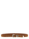 Brunello Cucinelli Metal Toe Cap Belt