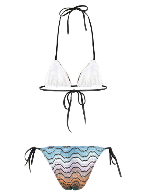 Missoni Greek Motif Bikini