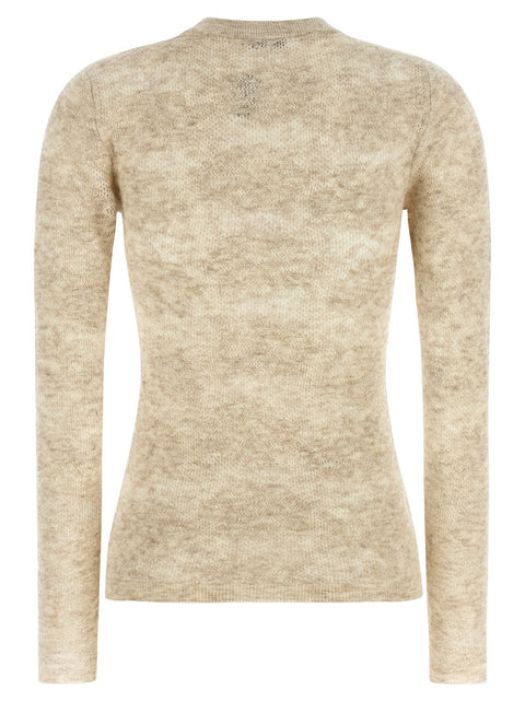 Brunello Cucinelli Flower Lace Sweater