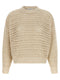 Brunello Cucinelli Dazzling Braids Sweater