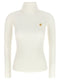 Elisabetta Franchi Turtleneck Embroidery à Jour