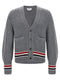 Thom Browne Rwb Tape Cardigan