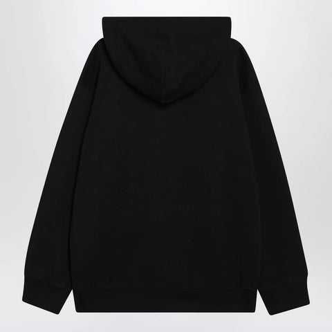 MM6 Maison Margiela Black Numeric cotton hoodie