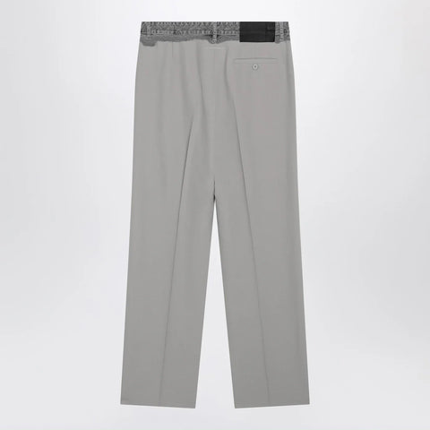 MM6 Maison Margiela Grey wool-blend trousers