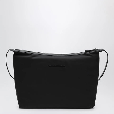 MM6 Maison Margiela Numeric crossbody bag in nylon and leather black