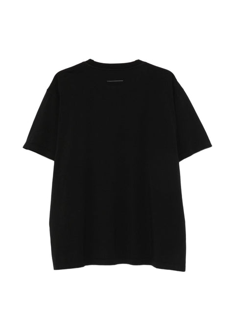 MM6 Maison Margiela T-shirts and Polos BLACK