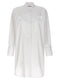 Alberto Biani Long Plastron Tuxedo Shirt