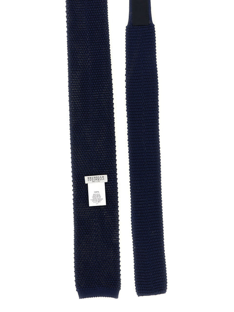 Brunello Cucinelli Silk Knit Tie