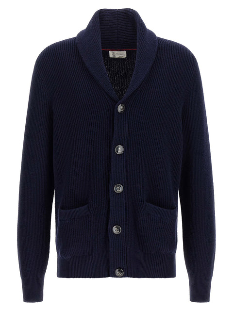 Brunello Cucinelli Malfilé Cotton Cardigan