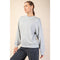 MODAL SCUBA MOCK NECK PULLOVER H GREY