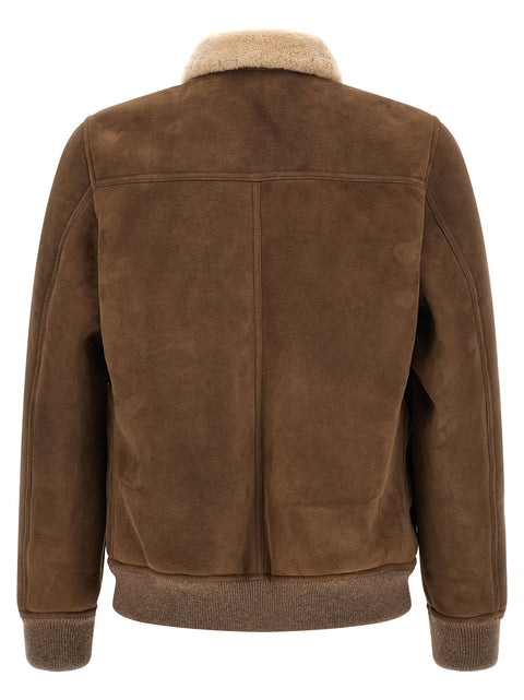 Moorer Fiano Bomber Jacket