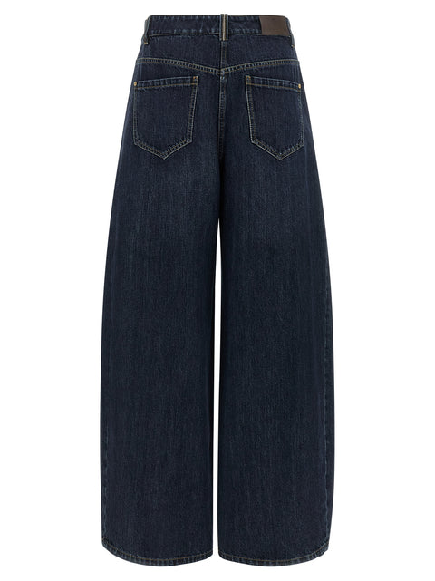 Brunello Cucinelli The Wide Barrel Jeans