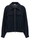 Brunello Cucinelli Shiny Zipper Pull Sweatshirt