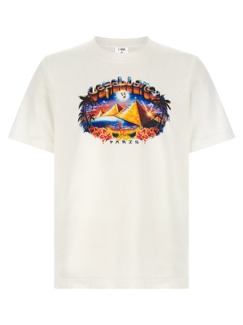 Casablanca Tourism Print T-shirt