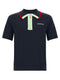 Casablanca Knit Polo Shirt With Zip