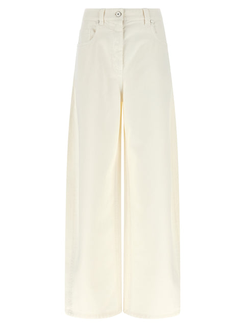 Brunello Cucinelli The Wide Barrel Jeans