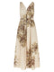 Brunello Cucinelli Bloom Print Dress