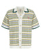 Casablanca Tuck Stitch Short Sleeve Shirt