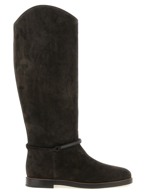 Brunello Cucinelli Suede Boots