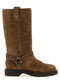 Brunello Cucinelli Monile Suede Boots