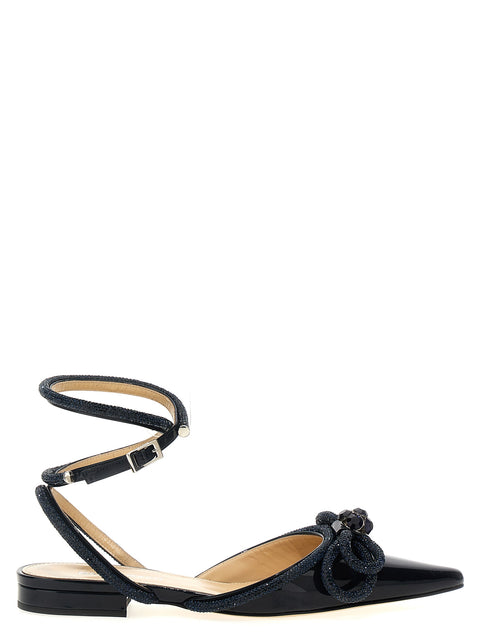 Mach & Mach Double Bow Ballet Flats